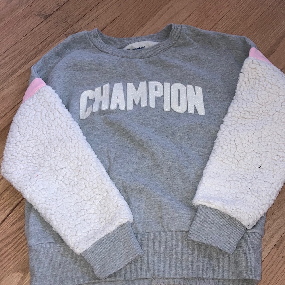 girls champion crewneck